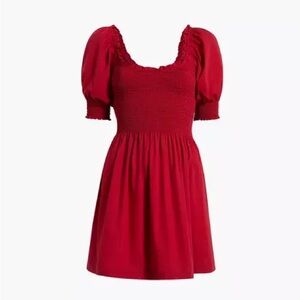 Hill House Naia Nap Dress. Red Shortsleeve Dress. Size S. Worn Once.